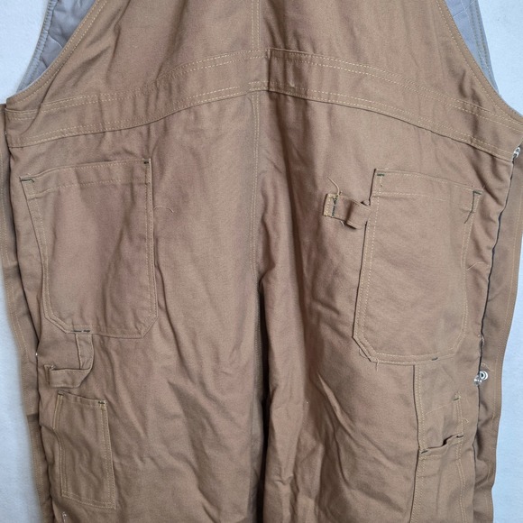 Bulwark Men's FR Insulated Bib Coveralls 3XL Reg Excel FR 56.8 ATPV Workwear - Picture 5 of 16